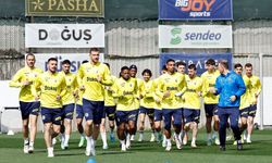 Fenerbahçe'de, Union Saint-Gilloise maçı hazırlıkları devam etti