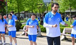 Başkan Bingöl, Tuzla Belediyesi Spor Akademisi öğrencileri ile spor yaptı