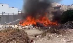 Fatih Belediyesi’nin geri dönüşüm merkezinde yangın