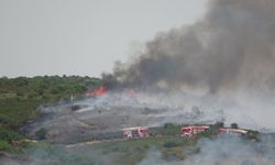 Tuzla'da Piyade Okulu içerisinde yangın