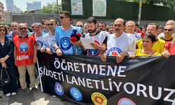 Sendikalar Ümraniye'deki öğretmene saldırıyı protesto etti