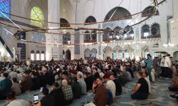 Çamlıca Camii'nde bayram namazı kılındı