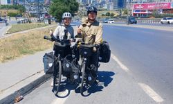 Portekiz'den Çin'e Bisiklet Yolculuğu: Türkiye'ye gelen Çinli çift 108 günde 6 bin kilometre pedal çevirdi