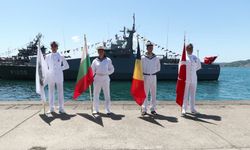Türkiye, Bulgaristan ve Romanya mayın imha gemileri İstanbul Boğazı'nda