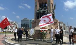 Kıbrıs Barış Harekatı’nın 50’nci yılında Taksim’de tören düzenlendi