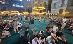 Ayasofya Camii’nde 15 Temmuz şehitleri için hatim duası okundu