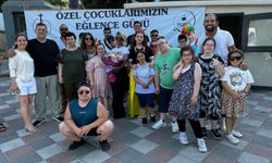 Özel çocuklar kendileri için düzenlenen etkinlikte doyasıya eğlendi