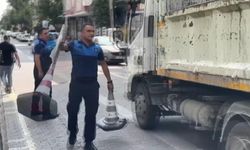 Avcılar'da esnafla zabıta arasında duba gerginliği