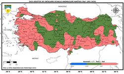 53 yılın en sıcak 4'üncü ağustos ayı