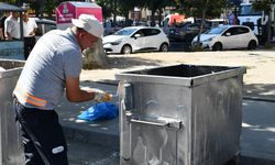 Esenyurt'ta temizlik seferberliği: Çöp konteynerleri yenileniyor ve dezenfekte ediliyor