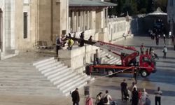 Fatih Camii'ndeki dış cepe temizliğinde İttihat Terakki'nin kurşun izlerinin silinme endişesi