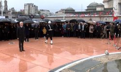 Taksim Meydanı’nda Atatürk anması