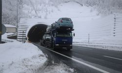 Bolu Dağı'nda kar durdu, ulaşım normale döndü