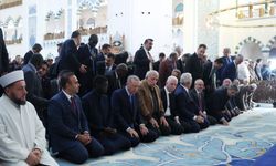 Cumhurbaşkanı Erdoğan ve Senegal Cumhurbaşkanı Fay Çamlıca Camii'nde cuma namazı kıldı