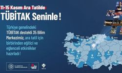 TÜBİTAK destekli Bilim Merkezleri, ara tatilde kapılarını öğrencilere açıyor