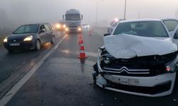 Silivri'de sis kazaya neden oldu