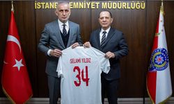 TFF Başkanı Hacıosmanoğlu, İstanbul Emniyet Müdürü Yıldız'ı ziyaret etti