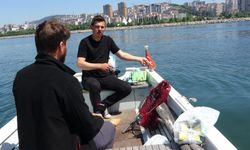 Pendik’te balıkçılara sürpriz: Oltaya köpek balığı takıldı