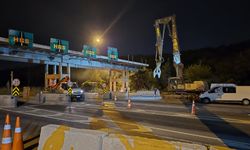 Avcılar gişeleri çalışma nedeniyle araç trafiğine kapatıldı