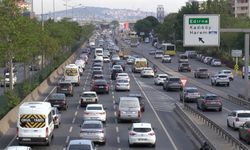 İstanbul'da trafik yoğunluğu yüzde 63