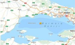 Marmara Denizi'nde 3.7 büyüklüğünde deprem