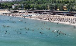 İstanbul'da plajları doldu taştı