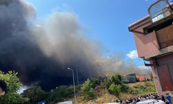 Gaziosmanpaşa'da geri dönüşüm tesisinde yangın