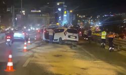 Pendik’te 6 aracın karıştığı zincirleme trafik kazasında 1'i çocuk 5 kişi yaralandı