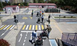 Küçükçekmece Belediyesi Çocuk Trafik Eğitim Parkı büyük ilgi görüyor