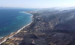 Çanakkale'de orman yangını 2'nci gününde