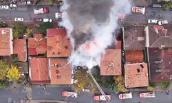 Ümraniye'de korkutan yangın