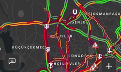 İstanbul’da trafik yoğunluğu akşam saatlerinde yüzde 83’e ulaştı