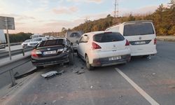 Arnavutköy'de zincirleme kaza