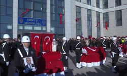 Kahraman şehitlerimize son görev