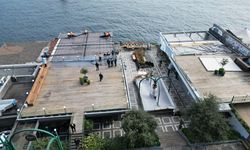 Gece kulübünün kaçak yapıları yıkıldı