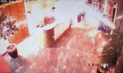 Zeytinburnu'ndaki siteye getirilmişti! İşte kargo paketinin patladığı anlar