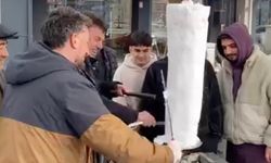 Ustasından "kardan döner" ikramı