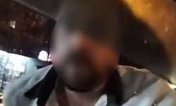 Öfkeli şoför kafa atarak camı kırdı