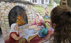 Türk aile yapısı yağlı boya tablolarıyla ölümsüzleşiyor