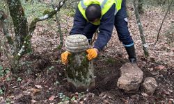 Asırlık Osmanlı mezarları yeniden ayağa kaldırıldı