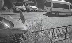 Başakşehir’de araç levyeyle parçalandı