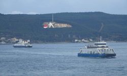 Feribot seferlerine fırtına engeli