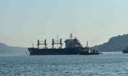İstanbul Boğazı'nda kuru yük gemisinde arıza