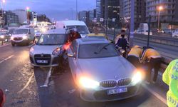 Zincirleme kaza! 6 araç birbirine girdi