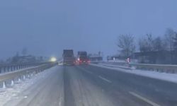 D-100’de kar etkili oluyor