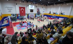 Çocuklar tatilin tadını sporla çıkardı