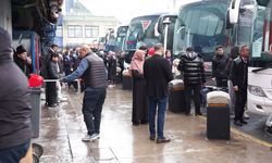 Otogarda yarıyıl tatili yoğunluğu