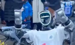 Davos sokaklarında dans eden robotlar