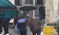 İstanbul'da yürekleri ısıtınan o an!