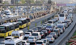 Haftanın ikinci iş gününde trafik orta seviyede